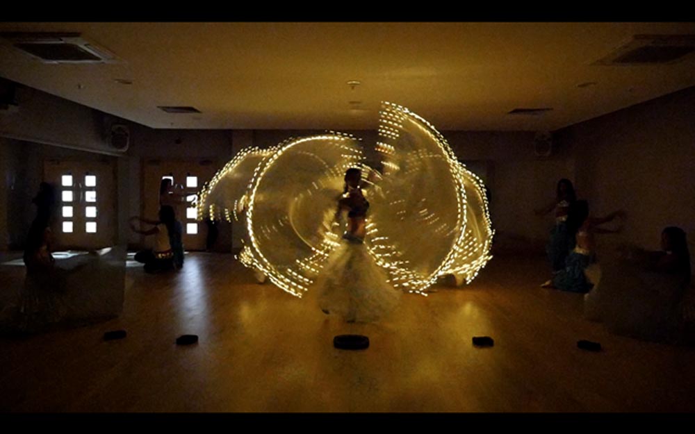LED BELLY DANCE ACT