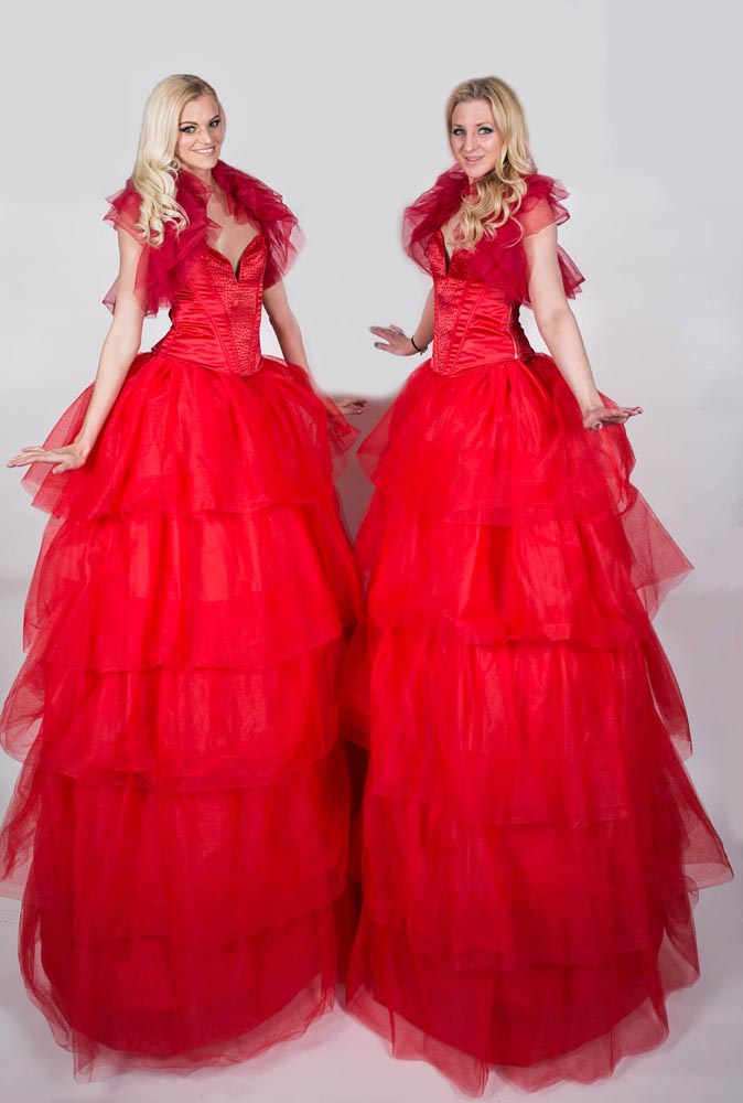 hayley halo red dresses